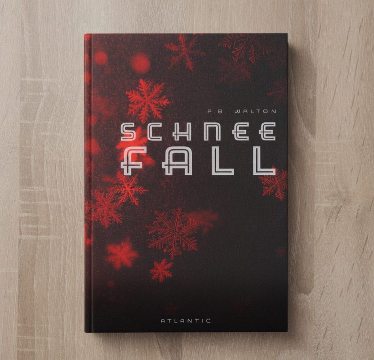 Strasser Design Ingenium – Grafikdesign, Texte, Konzepte Buchcover "Schnee Fall".