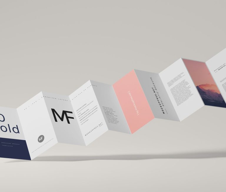 Strasser Design Ingenium – Grafikdesign, Texte, Konzepte Aufgeklappter Flyer.